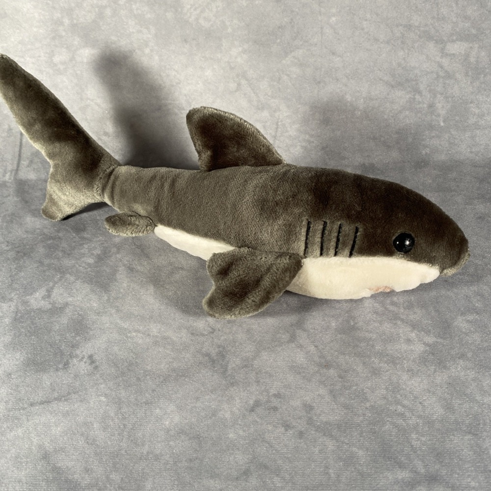 Aurora Flopsie Tiburon Shark Plush Stuffed Animal Ocean Sea Soft Collectable